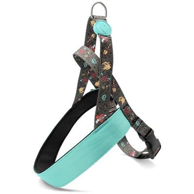 Morso Norwegian Dog Harness Ink Tank Green - Adjustable - Size XS to XXXL - Image 1