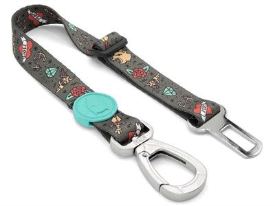 Morso Dog Car Seat Belt Recycled Ink Tank Green – Adjustable Car Seat Belt – XS to XL - Image 3