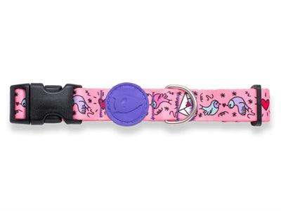 Morso Dog Collar Recycled Sweet Tweet Pink – Recycled nylon – XS to M - Image 2