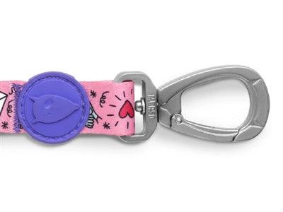 Morso Dog Leash Recycled Sweet Tweet Pink – Sustainable and stylish – 120 cm long - Image 2