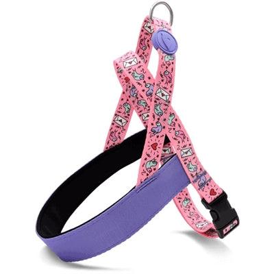 Morso Norwegian Dog Harness Sweet Tweet Pink - Adjustable - Size XS to XXXL - Image 1