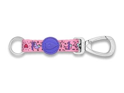 Morso Key Cord Keychain Recycled Sweet Tweet Pink – M & L - Image 1