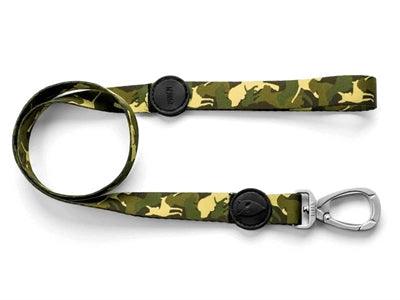 Morso Dog Leash Recycled Full Metal Dog Camouflage – Stylish and durable – 120 cm long - Image 1