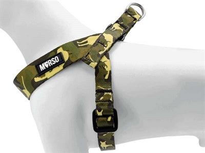 Morso Mini Dog Harness Full Metal Dog Brown Camouflage - Adjustable - XS to M - Image 3