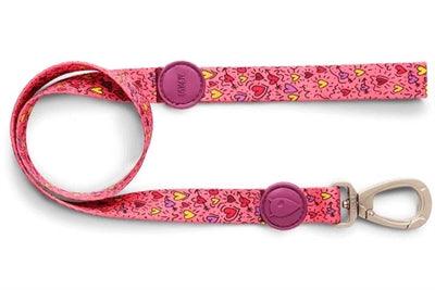 Morso Dog Leash Recycled Pink Think Pink – Sustainable and stylish – 120 cm long - Image 2