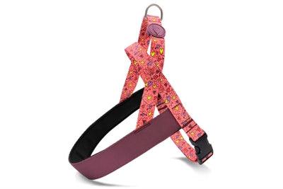 Morso Norwegian Dog Harness Pink Think Pink - Adjustable - Size XS to XXXL - Image 1