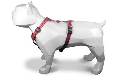Morso Dog Harness H-Harness Recycled Pink Think Pink - S to XL - Image 2