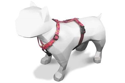 Morso Dog Harness H-Harness Recycled Pink Think Pink - S to XL - Image 3