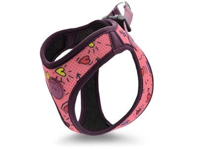 Morso Dog Harness Body Mesh Recycled Pink Think Pink - XS to XL - Image 1