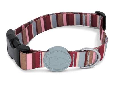 Morso Dog Collar – Recycled Skyline Red/Pink – Small to Large Dogs - Image 1