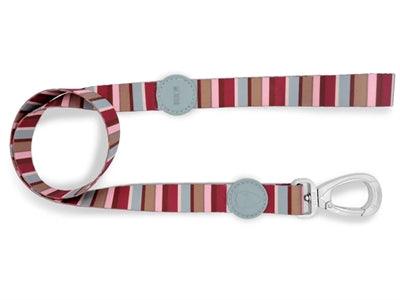 Morso Dog Leash Recycled Skyline Red/Pink – Durable and stylish – 120 cm long - Image 1