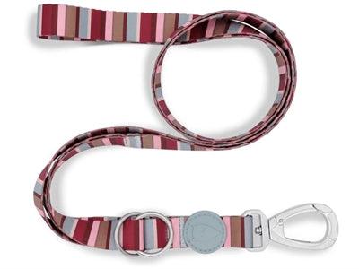 Morso Adjustable Dog Leash Recycled Skyline Red/Pink – Durable and versatile – Adjustable up to 230 cm