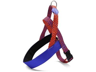 Morso Norwegian Dog Harness Recycled Urban Lizard Red - Size XS to XXXL - Image 1