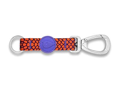 Morso Key Cord Keychain Recycled Urban Lizard Red – M & L - Image 1