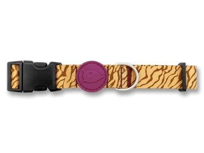 Morso Dog Collar – Recycled Jungle Drum Orange and Purple – Small to Large Dogs - Image 2