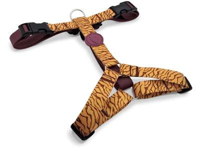 Morso Dog Harness H-Harness Recycled Jungle Drum Orange - S to XL - Image 1