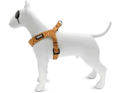 Morso Mini Dog Harness Jungle Drum Orange - Adjustable - XS to M - Image 2