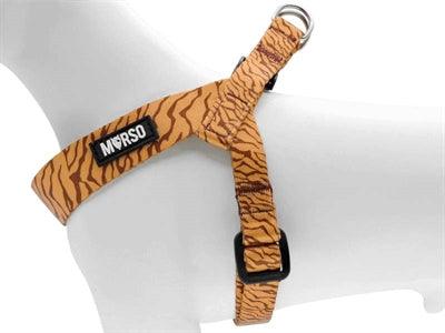 Morso Mini Dog Harness Jungle Drum Orange - Adjustable - XS to M - Image 3