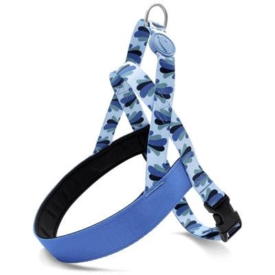 Morso Norwegian Dog Harness Splash Blue - Adjustable - Size XS to XXXL - Image 1