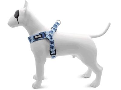 Morso Mini Dog Harness Splash Blue - Adjustable - XS to M - Image 2