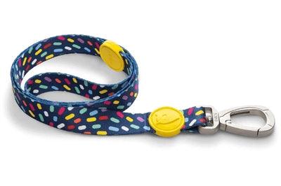 Morso Dog Leash Recycled Color Invaders Purple – Stylish and durable – 120 cm long - Image 1