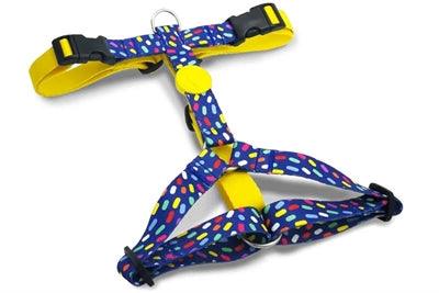 Morso Dog Harness H-Harness Recycled Color Invader Purple - S to XL - Image 3