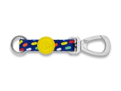 Morso Key Cord Keychain Recycled Color Invaders Purple – M & L - Image 1