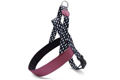 Morso Norwegian Dog Harness Power Flow Black - Adjustable - Size XS to XXXL - Image 1