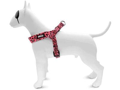 Morso Mini Dog Harness Bubble Leo Pink - Adjustable - XS to S - Image 2