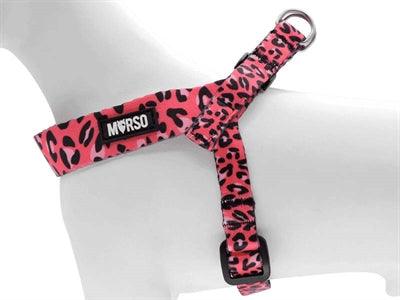 Morso Mini Dog Harness Bubble Leo Pink - Adjustable - XS to S - Image 3