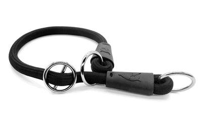 Morso Half Slip Collar Black – Soft and Recycled – M to XL (45-60 cm)