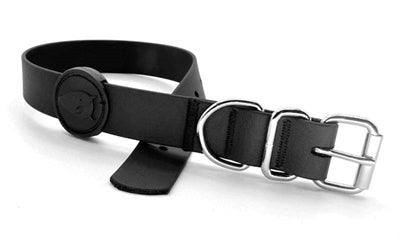 Morso Dog Collar Waterproof Recycled Black – Adjustable XS to XL