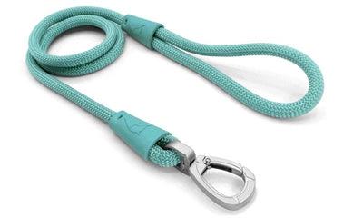 Morso Dog Leash Aquamarine Blue – lightweight and shock absorbing – 120 cm long