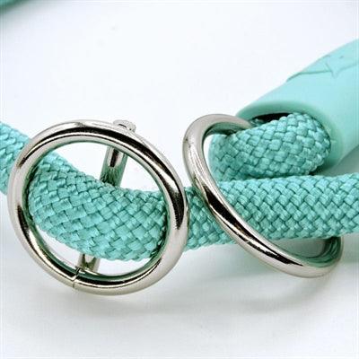 Morso Half Slip Collar Aquamarine Blue - Recycled and stylish - M to XL (45-60 cm) - Image 3