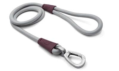 Morso Dog Leash Soft Rope Grey – lightweight and shock-absorbing – 120 cm long