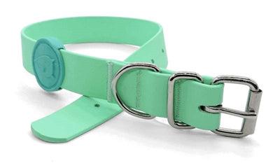 Morso Dog Collar Waterproof Recycled Caribbean Green – Adjustable XS to XL