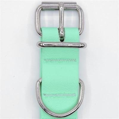 Morso Dog Collar Waterproof Recycled Caribbean Green - Adjustable XS to XL - Image 2