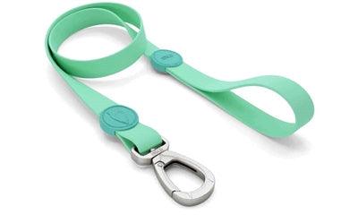 Morso Waterproof Dog Leash Recycled Caribbean Green – durable and antibacterial – 120 cm long