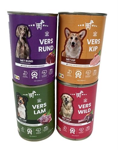 Fred's Fresh Lamb Canned Food - Complete wet food, bulk pack - 12 x 400 grams - Image 3