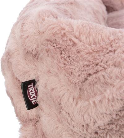 Trixie Dog Bed Loki Recycled Square Pink - Available for puppies to large dogs - Image 3