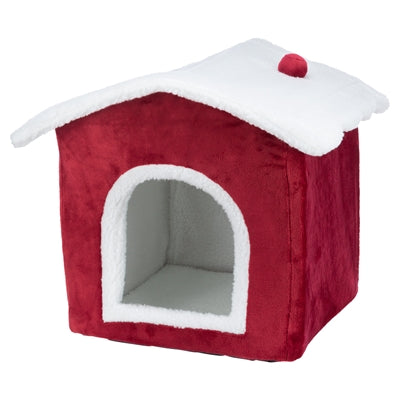 Trixie Kattenmand Huis Rood / Wit - Image 1