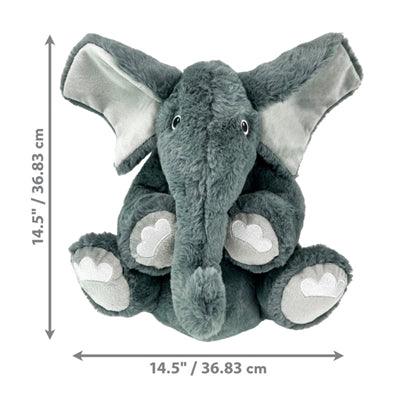 Kong Comfort Kiddos Jumbo Elephant - Strong dog cuddly toy with squeaker - Image 2