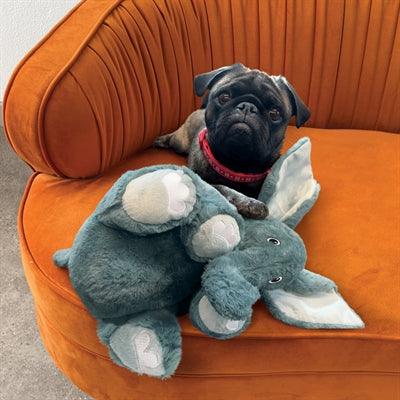 Kong Comfort Kiddos Jumbo Elephant - Strong dog cuddly toy with squeaker - Image 3