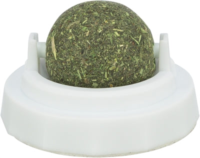 Trixie Catnip Ball with Holder Self-Adhesive - Image 1