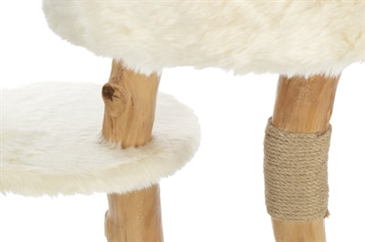 Trixie Santo Wooden Cat Tree, Cream - Image 2