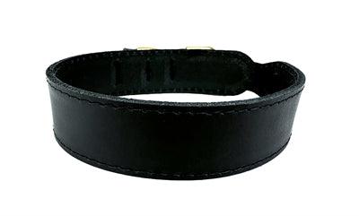 Sazzz Collar Dog Pioneer Classic Leather Black - Luxury leather collar - Image 2