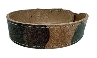 Sazzz Dog Collar Boho Vintage Leather Camouflage - Cool collar with a unique design - Image 2