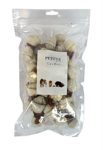 Petstyle Living Knotted Bone White With Duck - Image 2