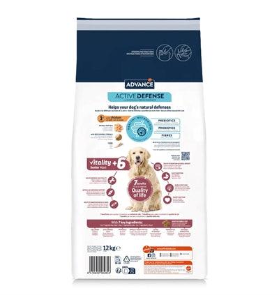 Advance Maxi Senior dog food - For older large breeds - 12 kg - Image 2