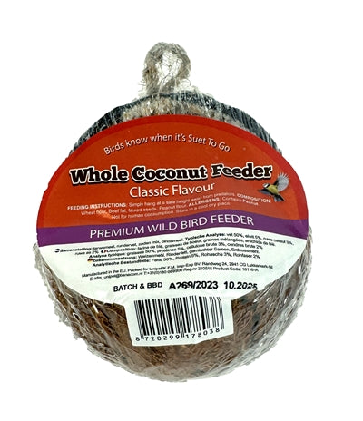 Suet To Go Whole Coconut